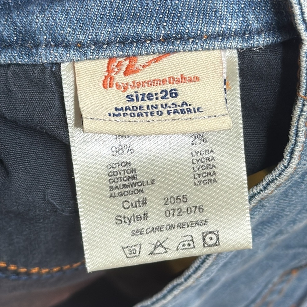 Citizens of humanity, cut off denim jeans shorts size 26 ambre bleached traveler - Picture 10 of 12